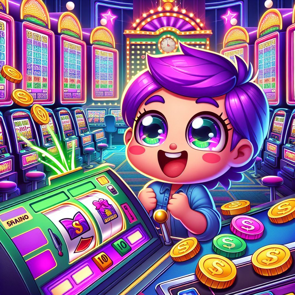AK33 slots characters winning a massive jackpot
